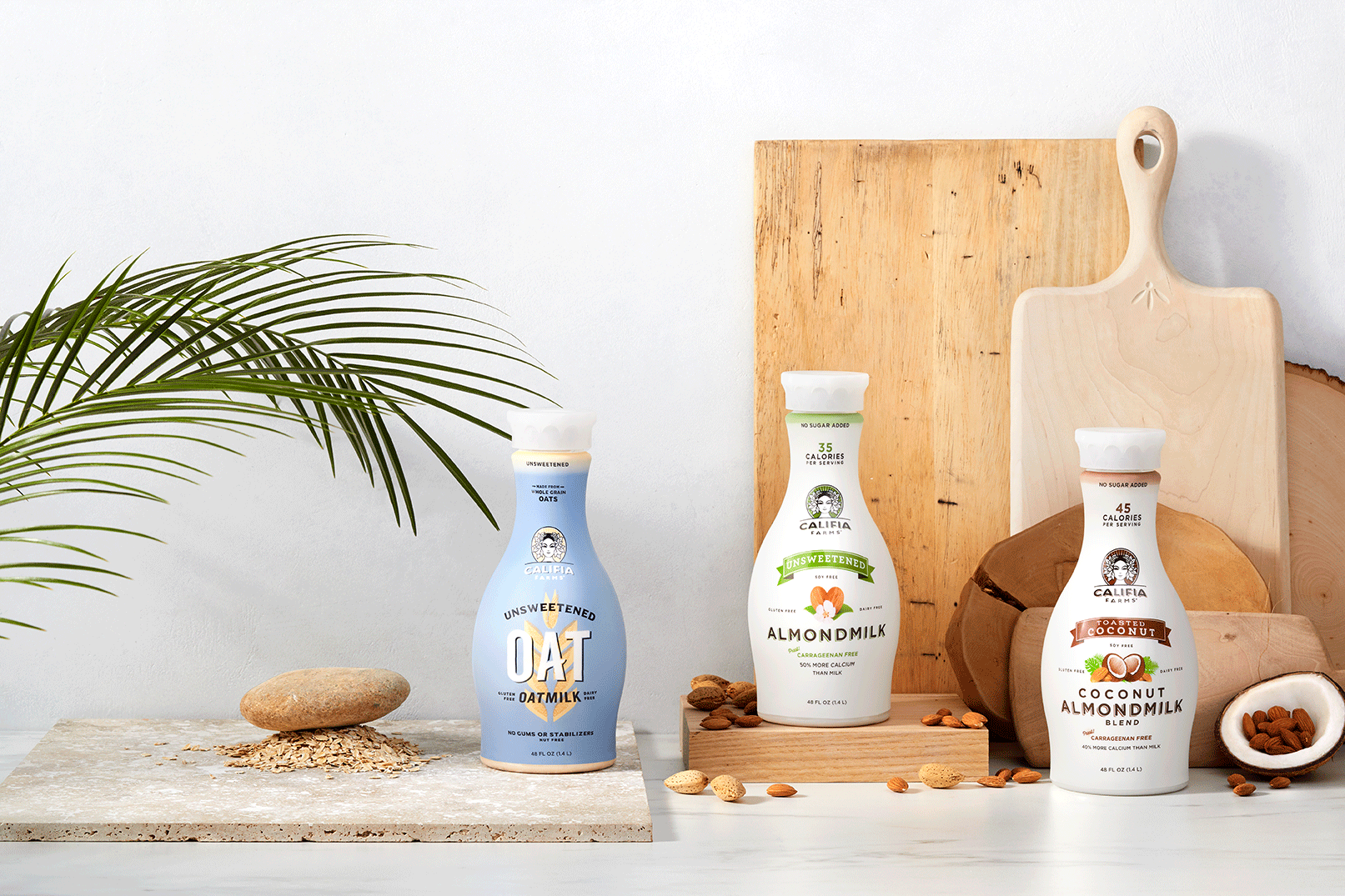 DANIELLE MOORE on art direction and CERA HENSLEY on photos for Califia Farms.  